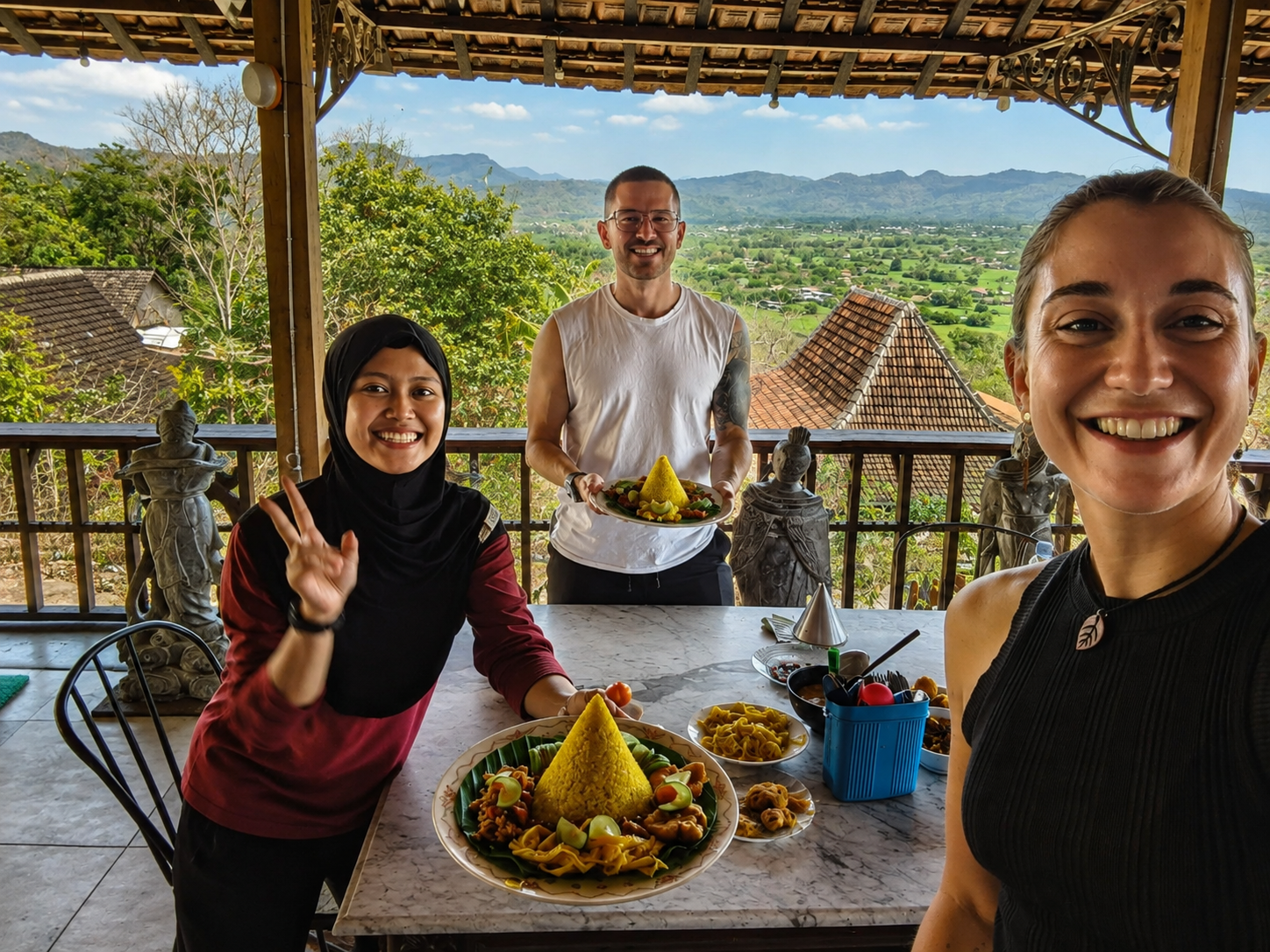 Yogyakarta: Local Market Tour & Mountain Cooking Class